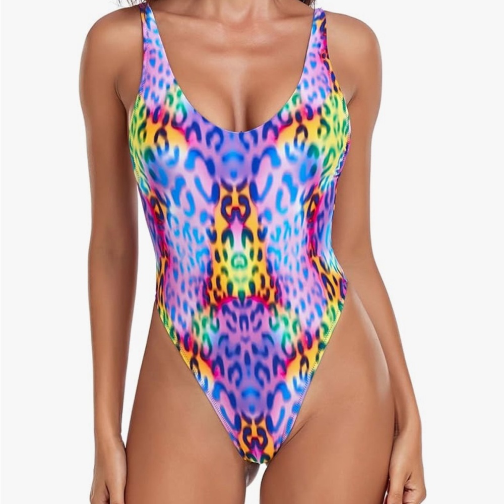 Colloyes 1 pc rainbow leopard S